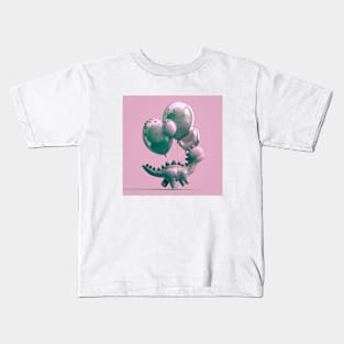 Dinosaur Balloons II Kids T-Shirt